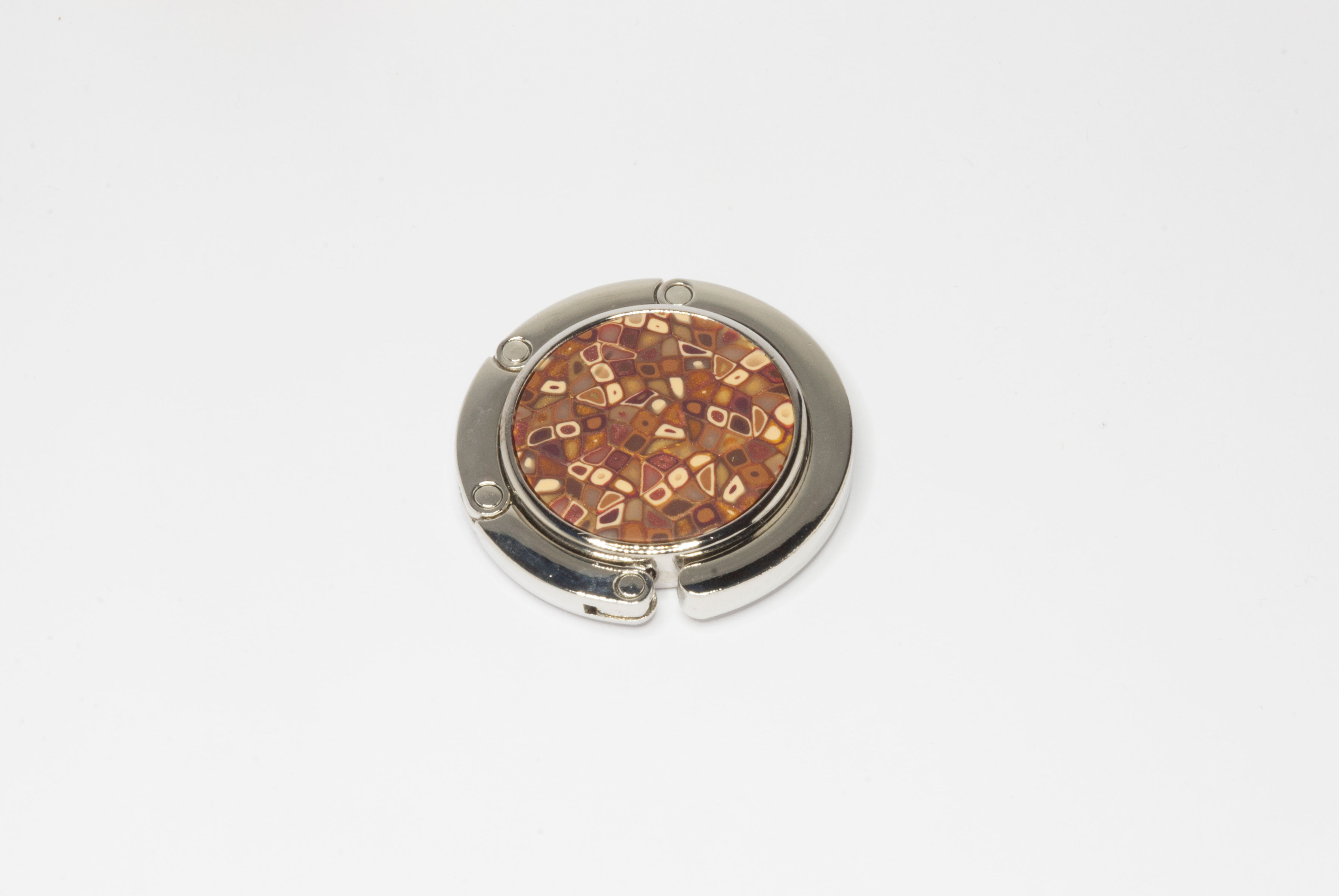 Gancho Para Bolso Gaudí Tabaco