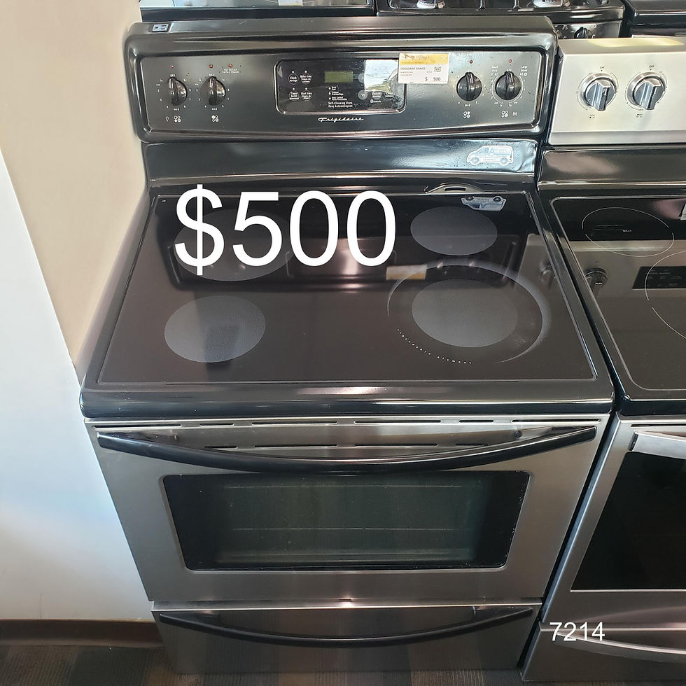 Thumbnail: Used Stainless Steel Glass Top Ranges