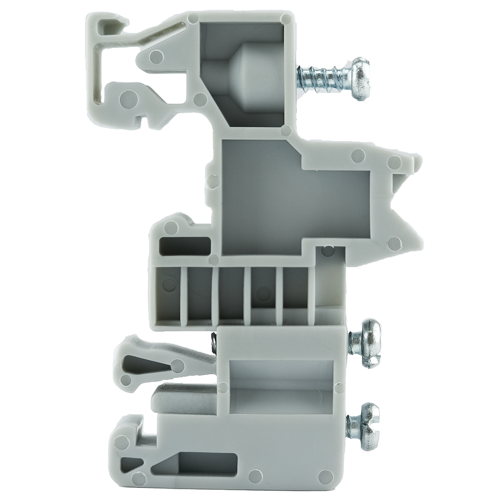 Miniatura: Tope Extremo Bornera Para Riel Din 35mm