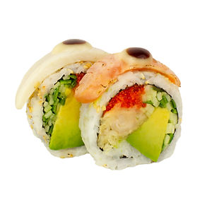 Torched Rainbow Dragon Roll (9pcs)