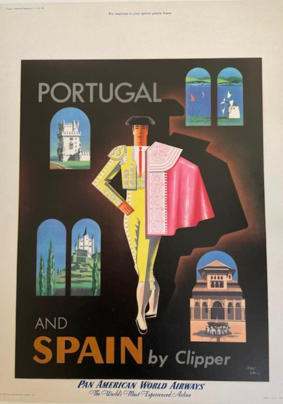 Thumbnail: Portugal & Spain | Pan Am Posters