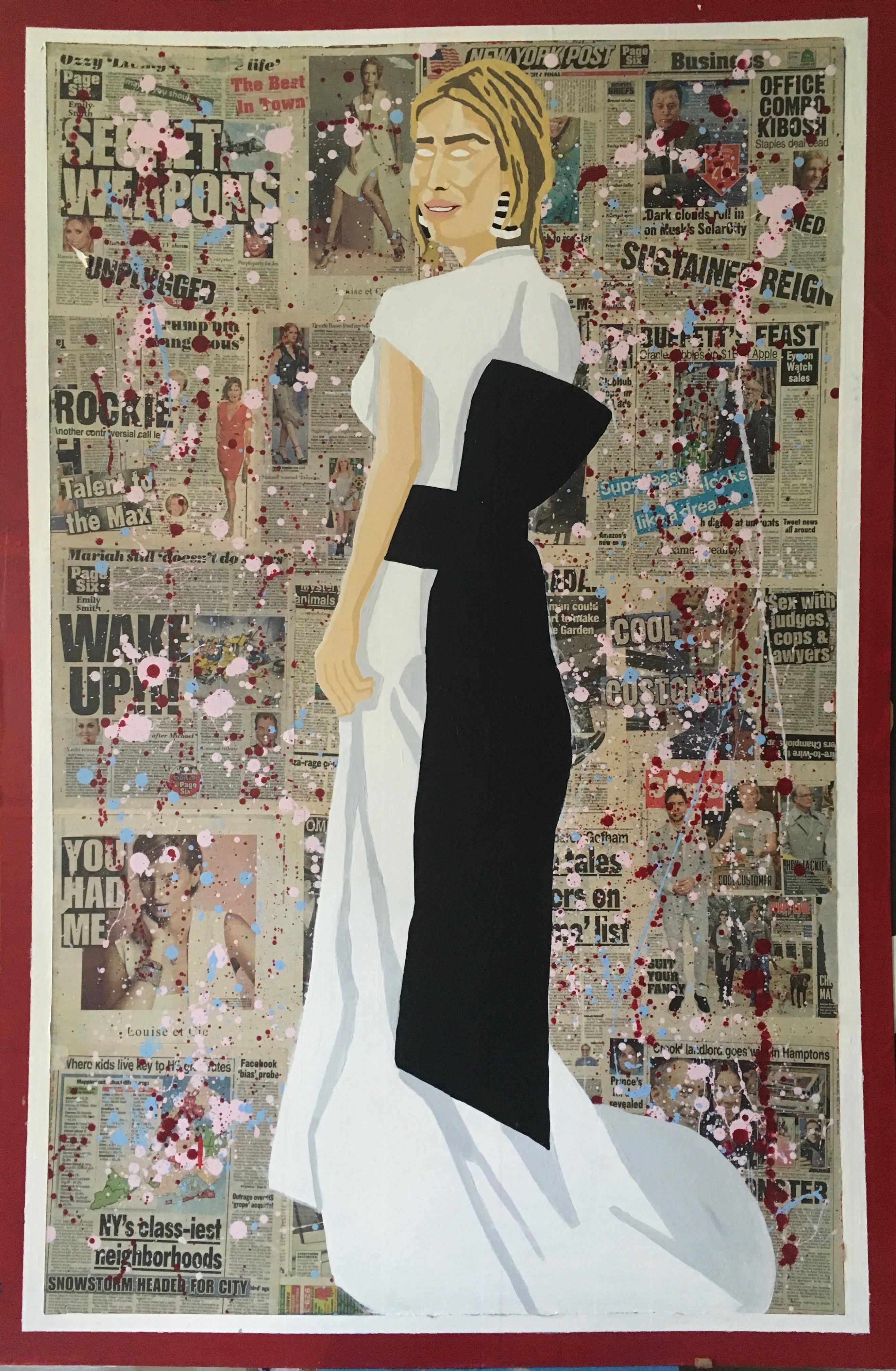 Ivanka 72x48inches mixedmedia