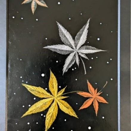 講師作品(晩翠画廊&一ノ蔵酒ラベル)