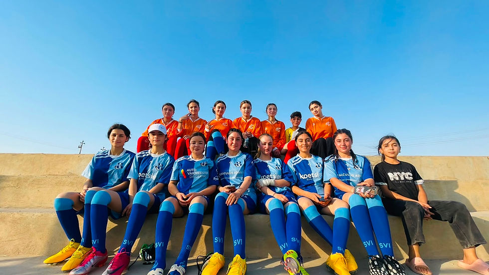 Bajed Kandala's Girls Football team.