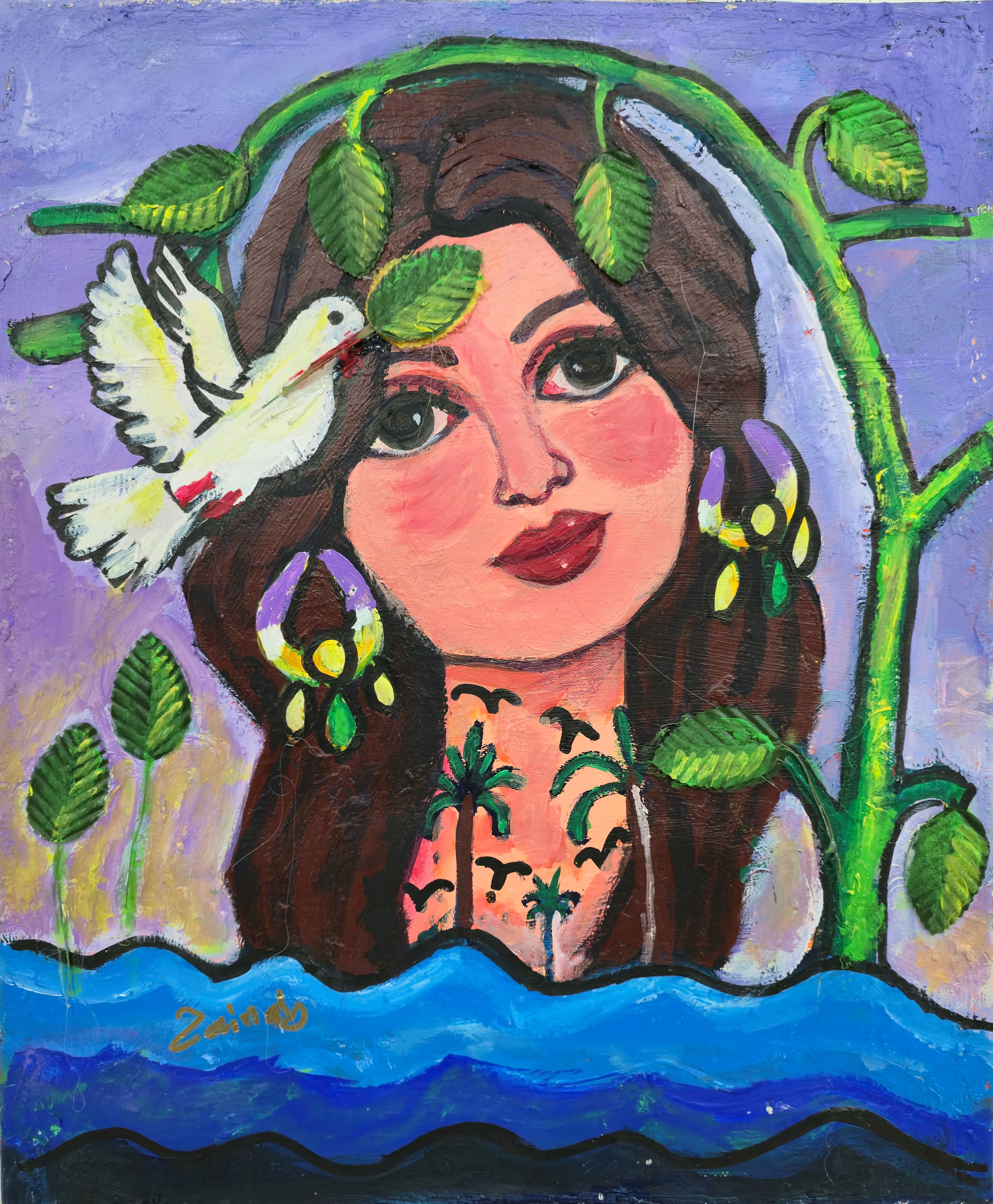 "Hope Grows" by Zainab Hussein Mousa Khan (Poster)
