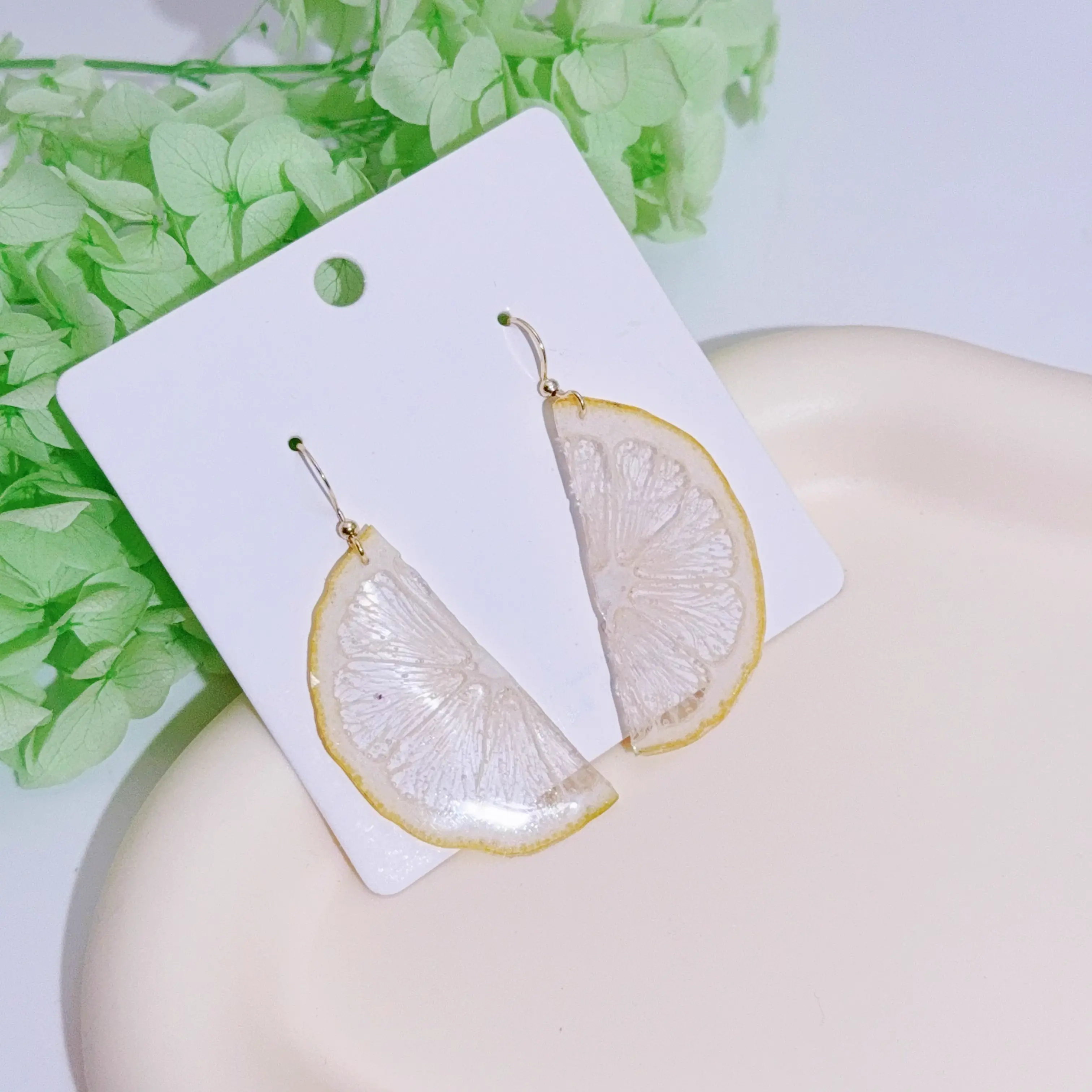 Real Lemon Earrings
