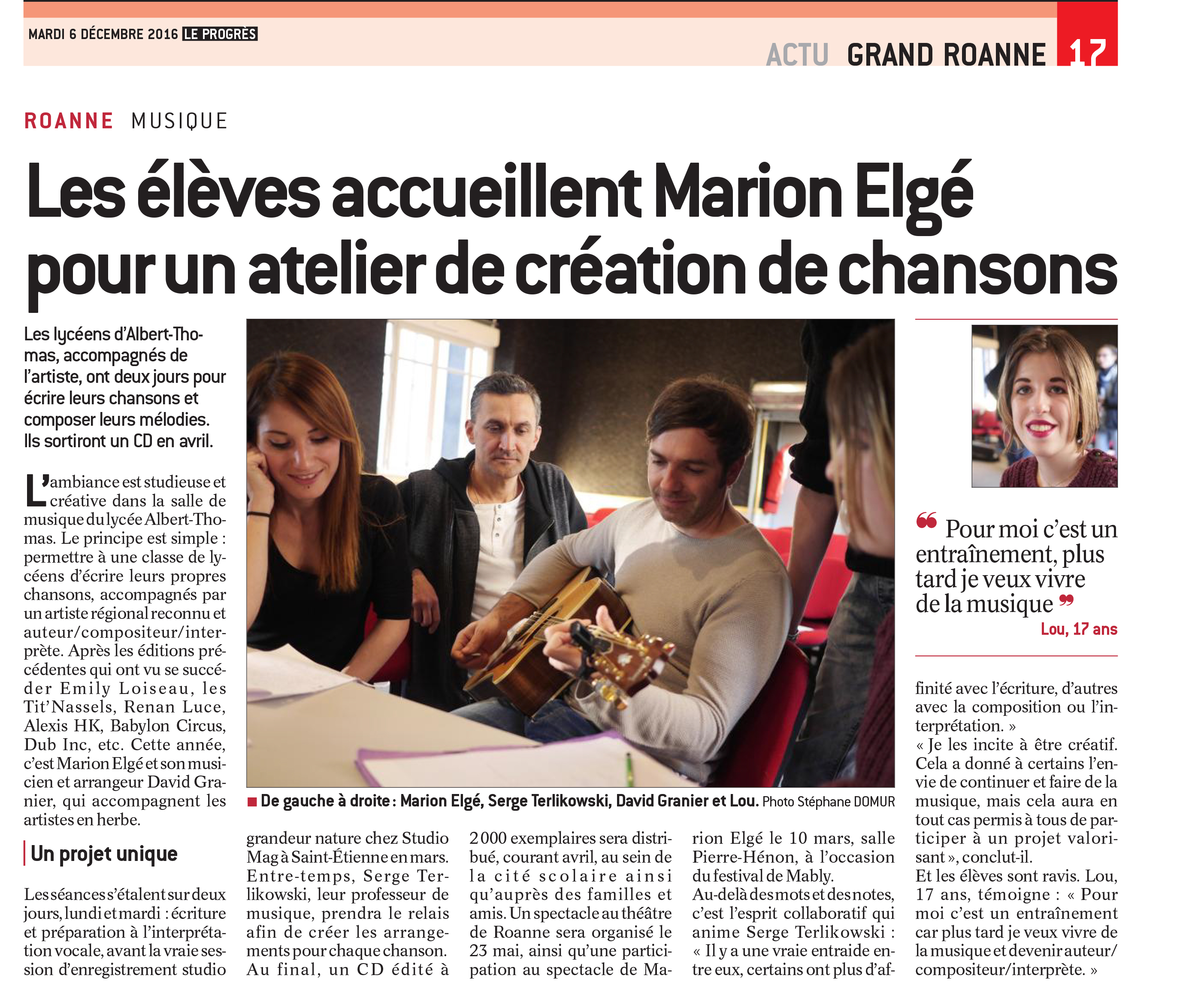 LE PROGRES
