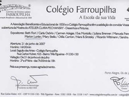 Exposição Colégio Farroupilha 2007