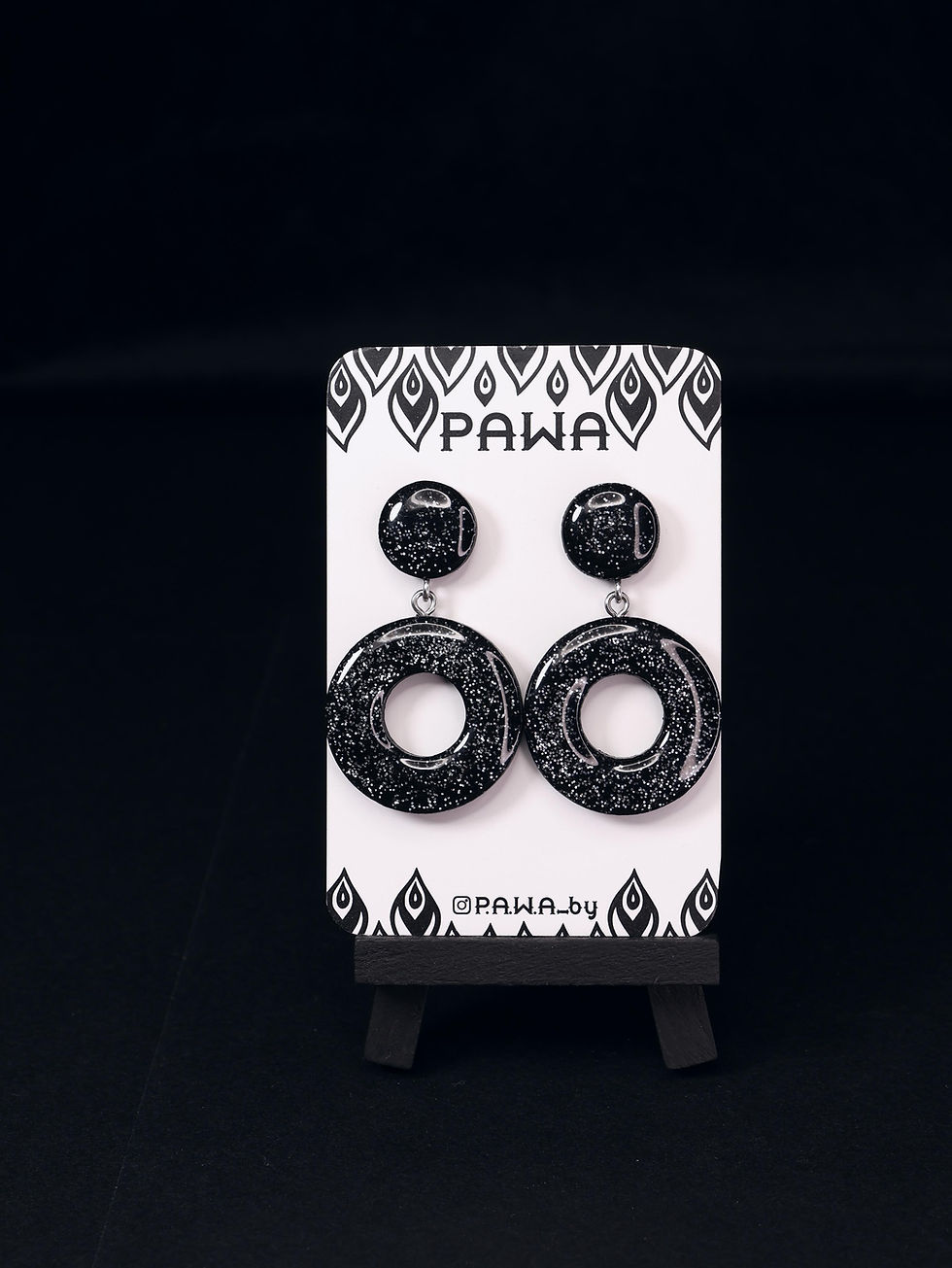 Thumbnail: EpoxyArt Earrings №08