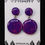 Thumbnail: EpoxyArt Earrings №229