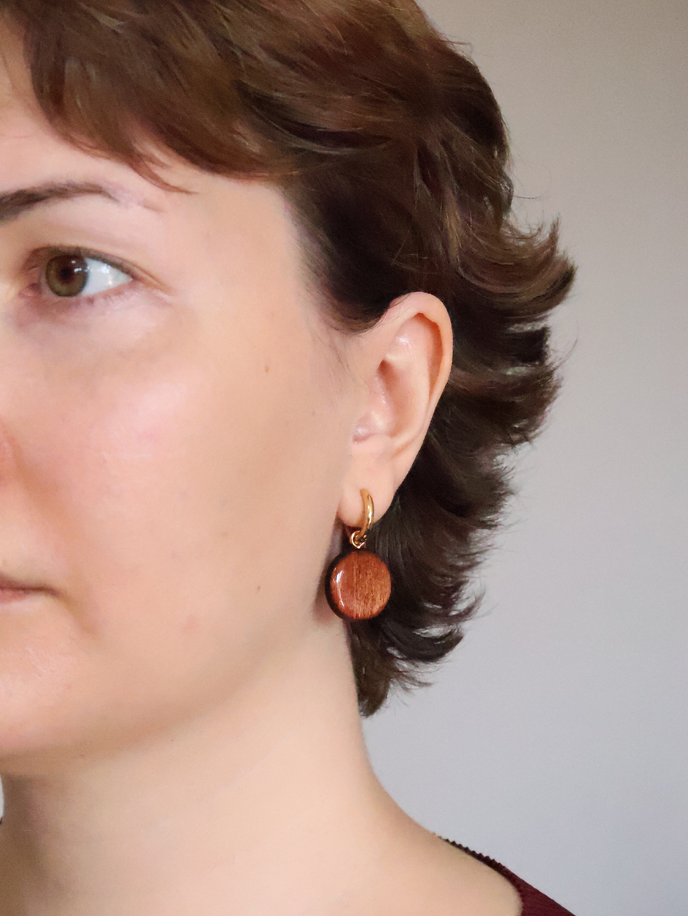 Thumbnail: Base S for modular earring - 15mm