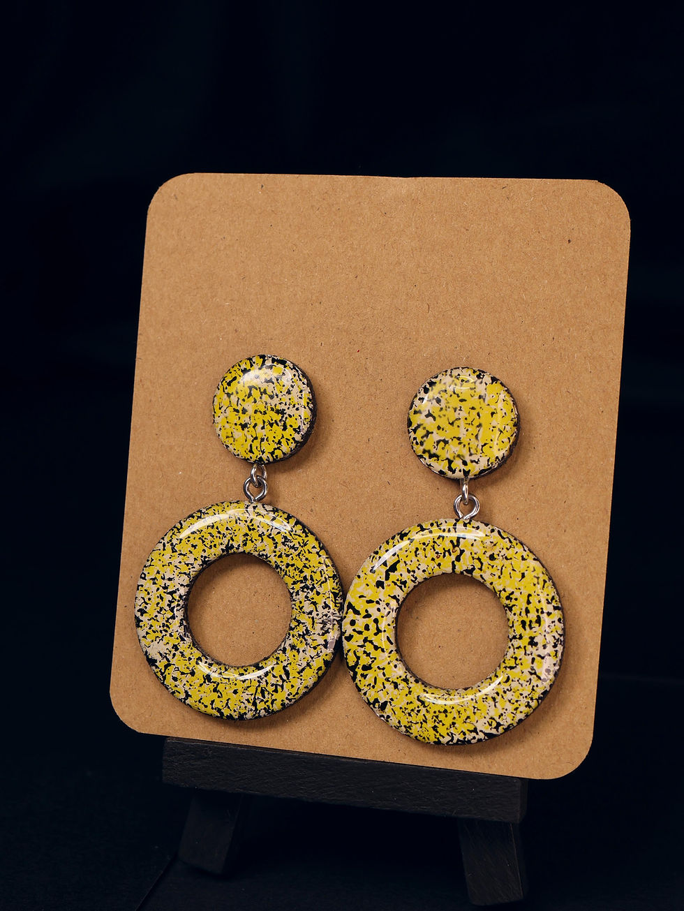 Thumbnail: EpoxyArt Earrings №72