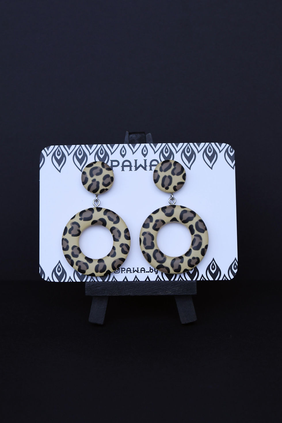 Thumbnail: EpoxyArt Earrings №136