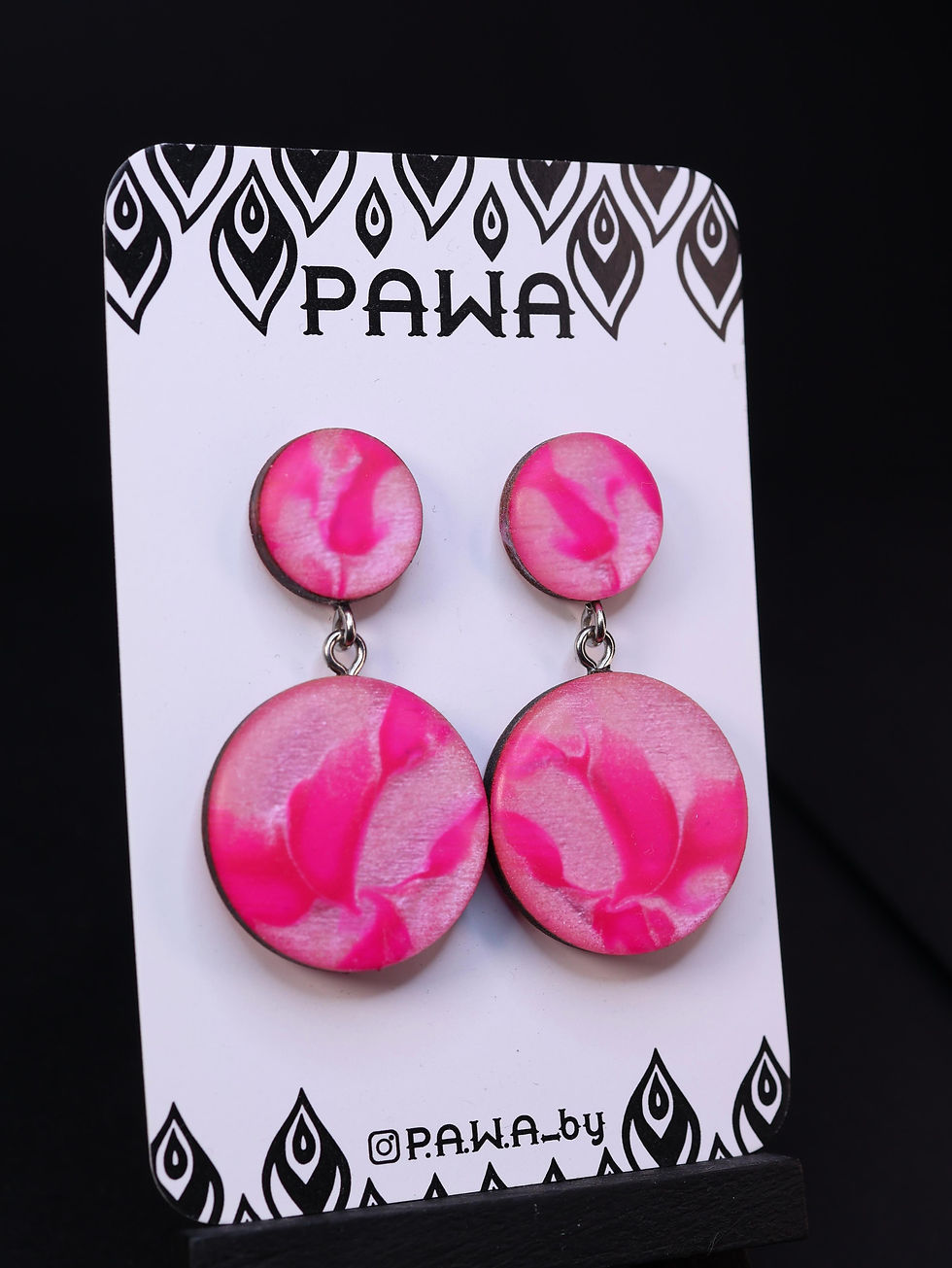 Thumbnail: EpoxyArt Earrings №212