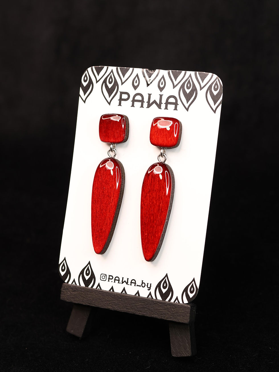 Thumbnail: EpoxyArt Earrings №366