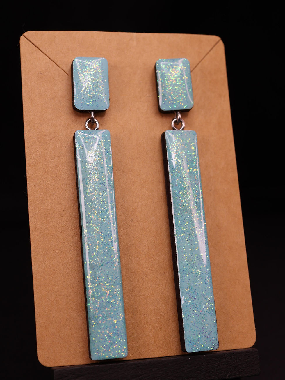 Thumbnail: EpoxyArt Earrings №161