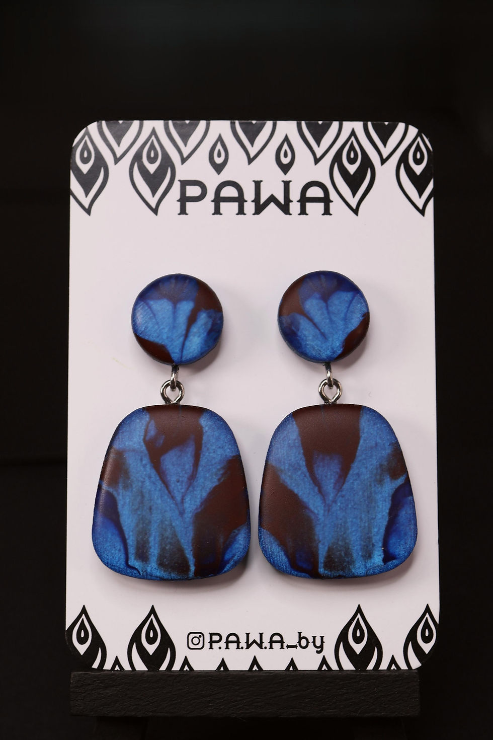 Thumbnail: EpoxyArt Earrings №146