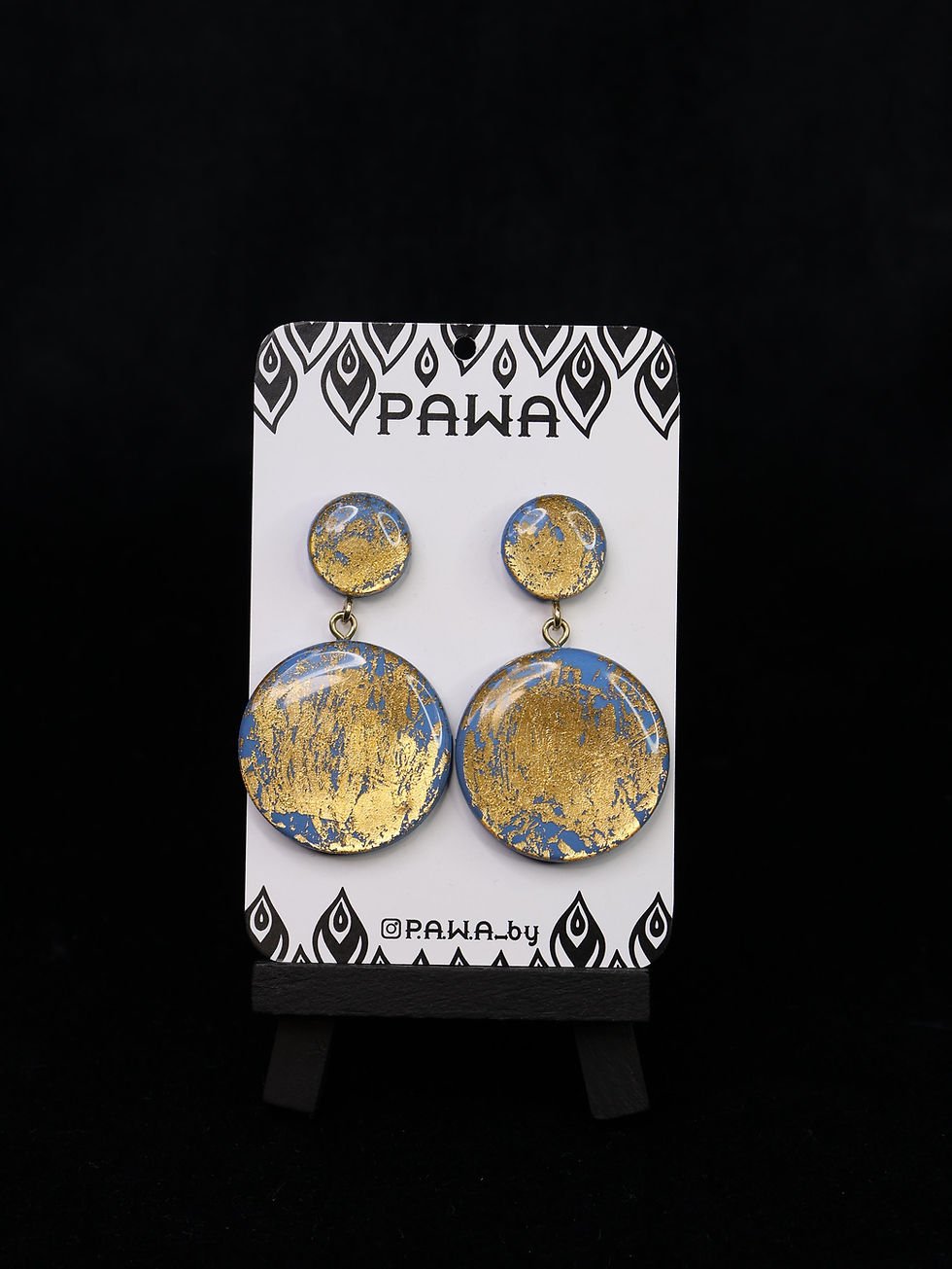 Thumbnail: EpoxyArt Earrings №354