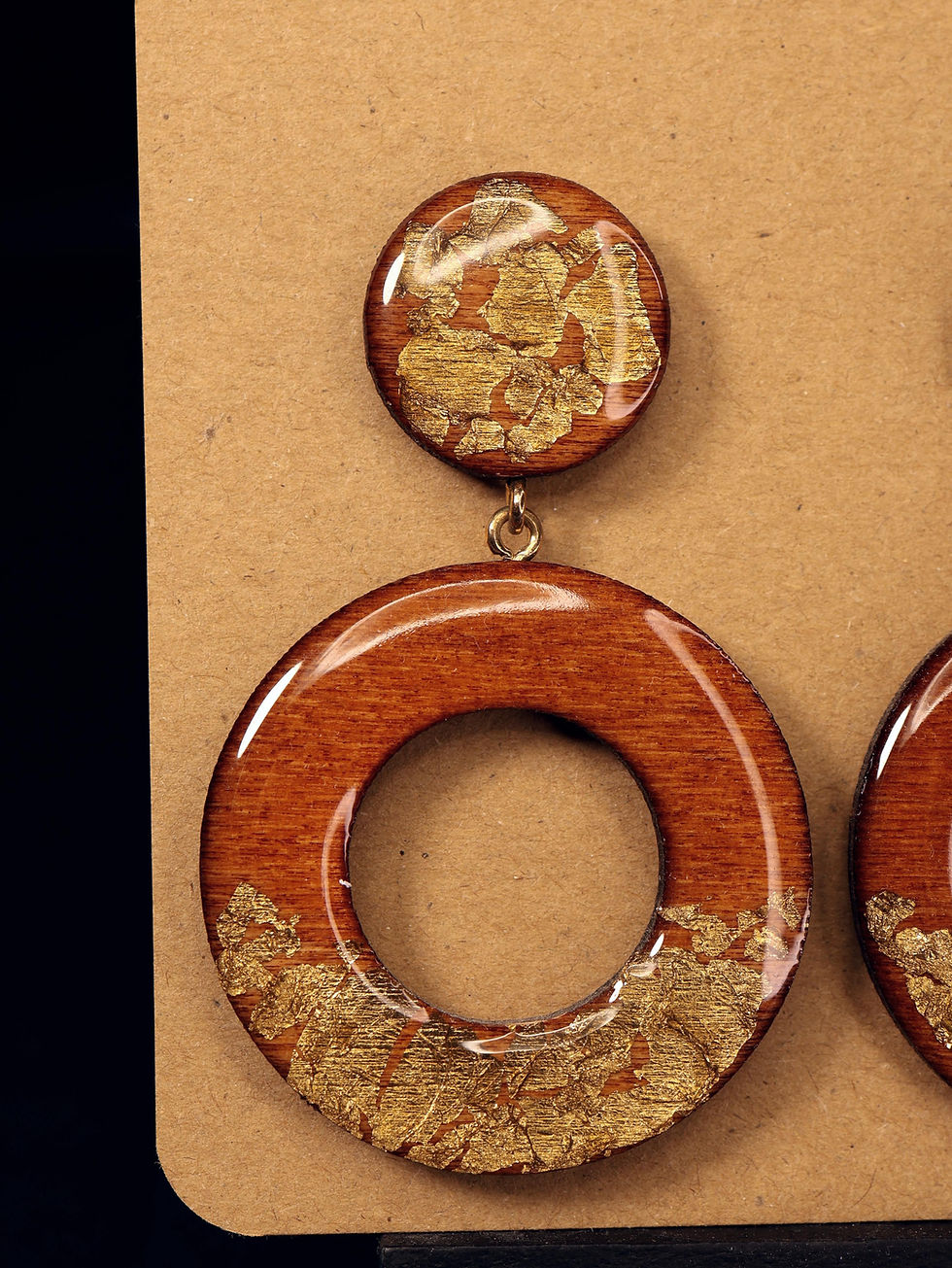 Thumbnail: EpoxyArt Earrings №13