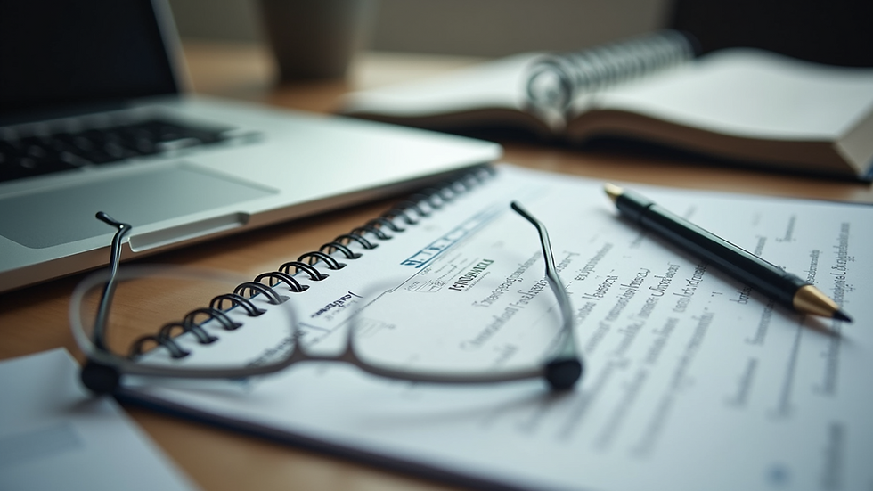 High angle view of a psychologist's desk with behavioral therapy tools