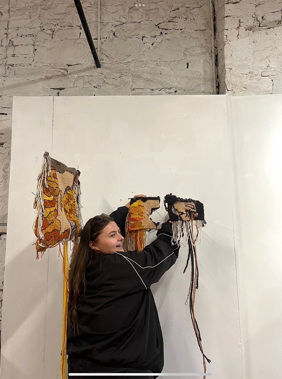 “In her hands” Curation