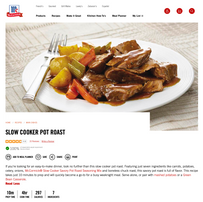 Slow Cooker Pot Roast
