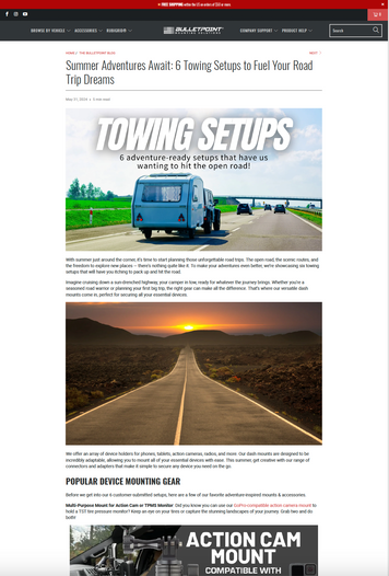 https://www.bulletpointmountingsolutions.com/blogs/bulletpoint-blog/summer-adventures-await-6-towing-setups-to-fuel-your-road-trip-dreams