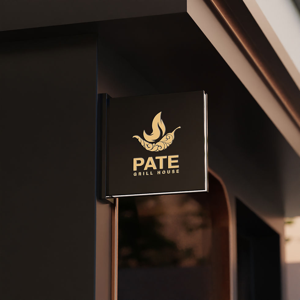 Pate Grill House / Branding Design