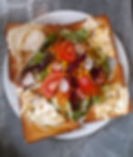 Salade de chèvre chaud