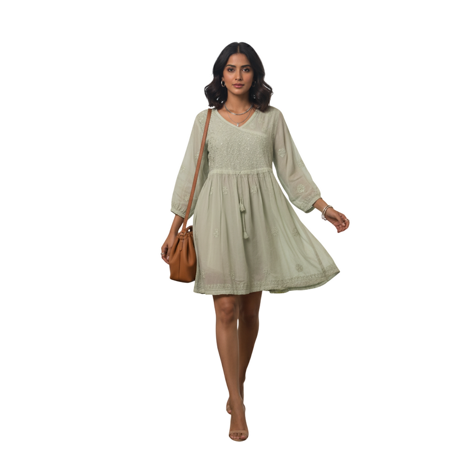 Anthony Angarakha Chikankari Kurti