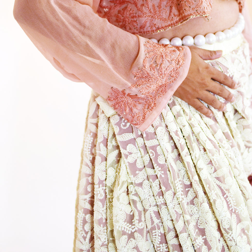 Thumbnail: EMBER CHIKANKARI CO-ORD SET