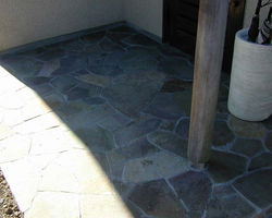 玄関敷石 jawa