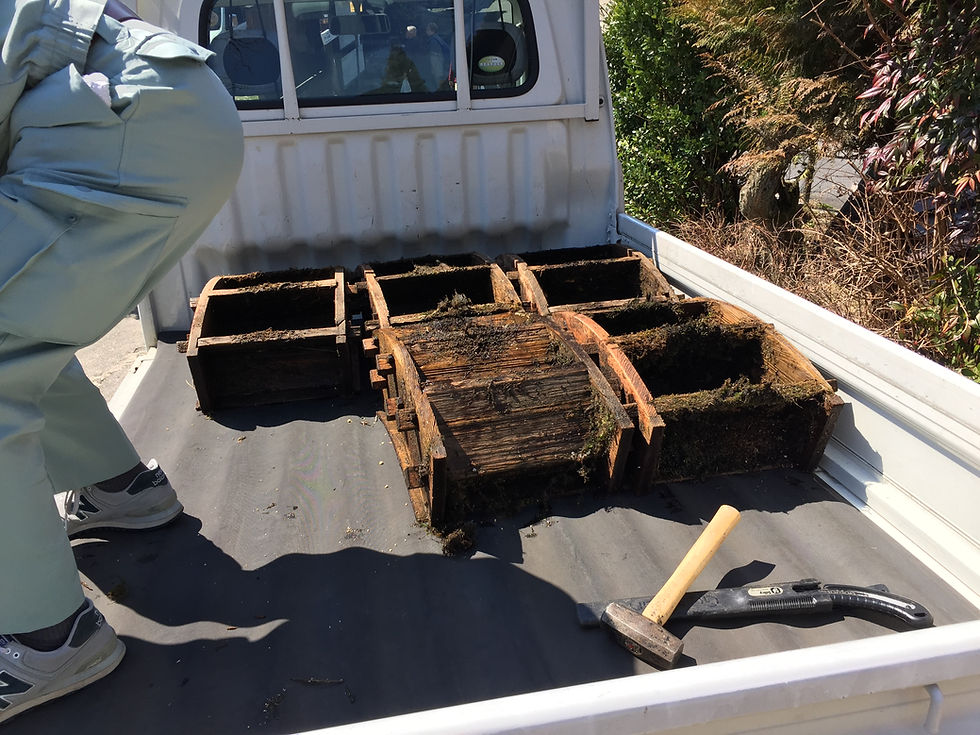 水受けの再利用