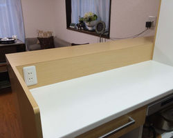 カップボードの工夫