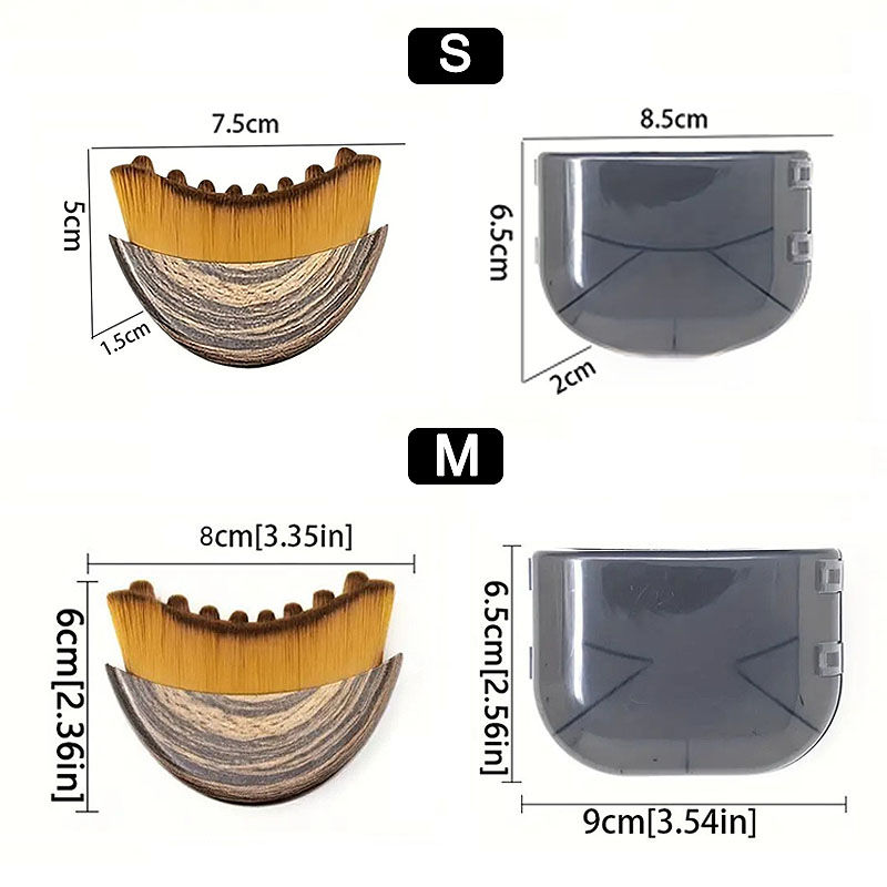 Miniatura: Lymphatic Contour Face Brush Ergonomically Designed To Fit  Sculpting Drainage M