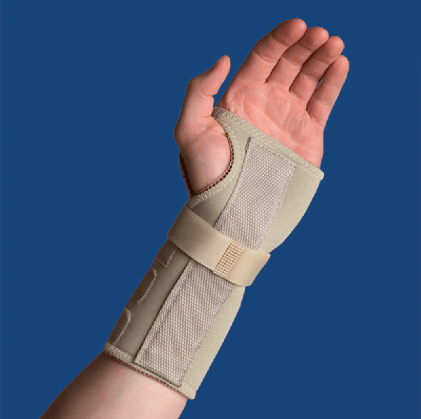 Wrist in a cast