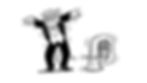 A tuba player shaking out excess adrenalin