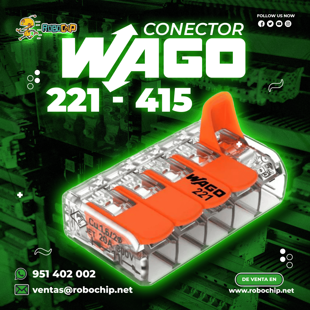 Conector Wago 221-415