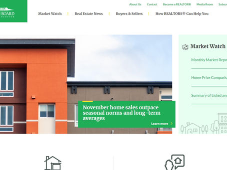 2020년 11월 광역밴쿠버 주택 시장 동향