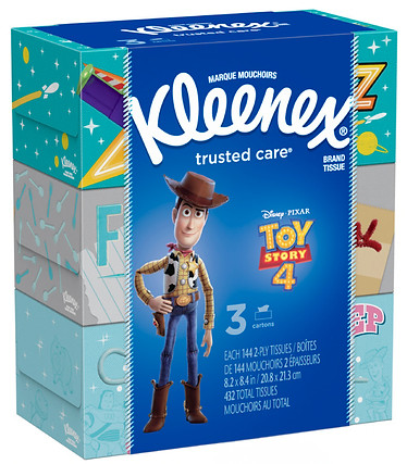 Kleenex Toy Story 4 Packaging - Nick Neuman