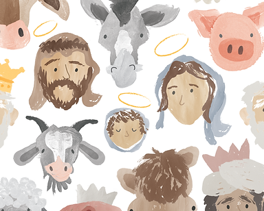 Nativity Pattern - Nick Neuman