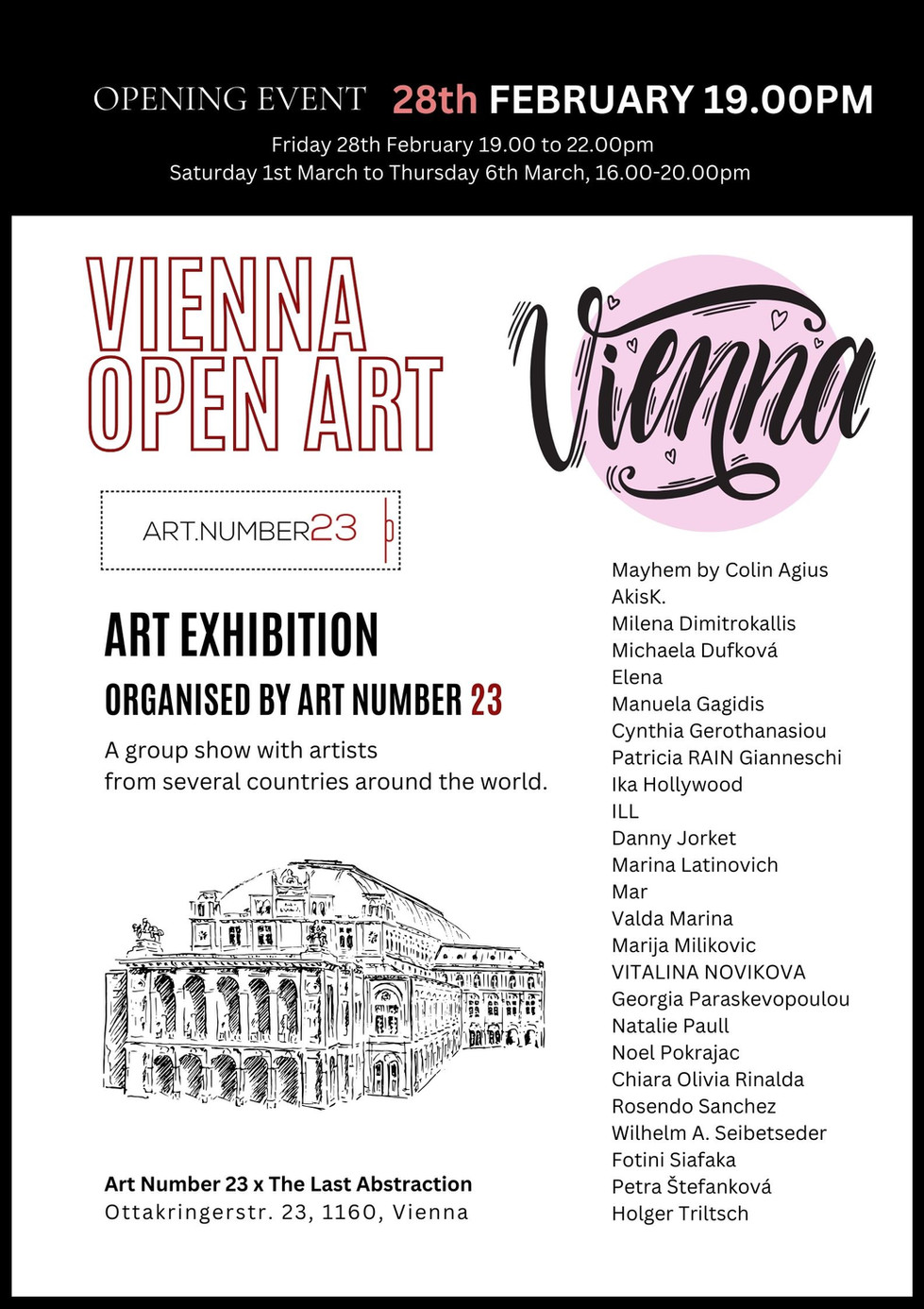 Poster Vienna Open Art