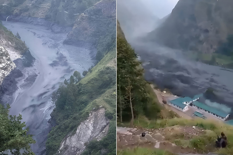 ফের নেপালে হড়পা বান, ভেসে গেল বাড়ি-সেতু