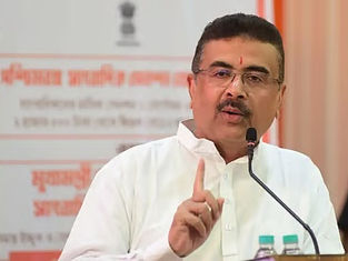 West Bengal Chief Minister Suvendu Adhikari speaking about Arjun Vahini disaster response force