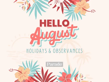 Wild August 2023 Holidays