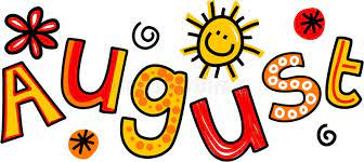 WELCOME AUGUST