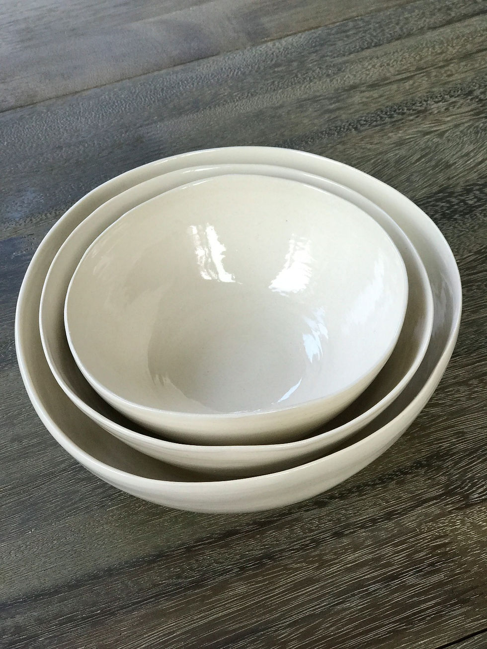 porcelain nesting bowls
