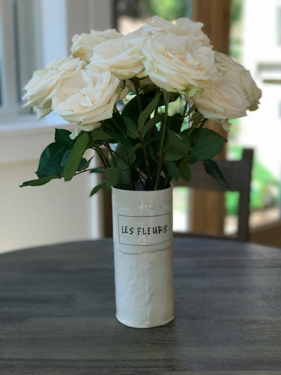 les fleurs vase