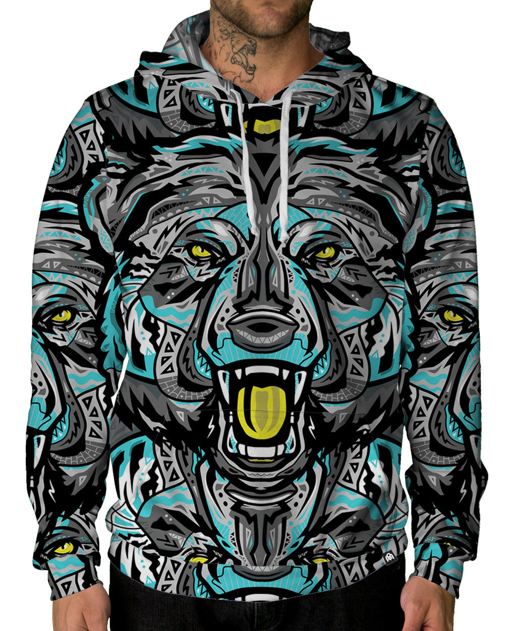 Glacier Grizzly Unisex Hoodie