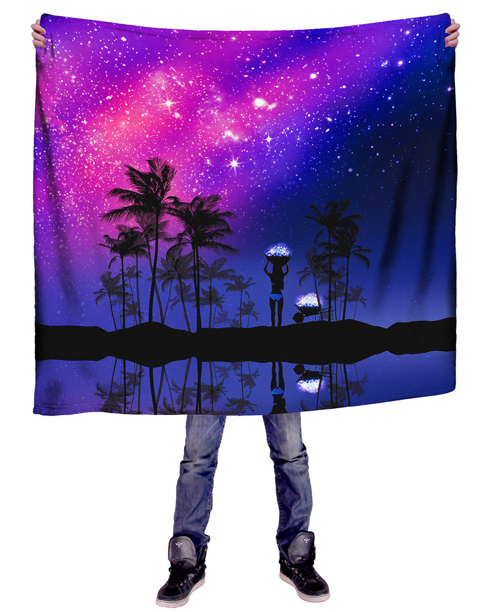 Summer Nights All Over Print Blanket